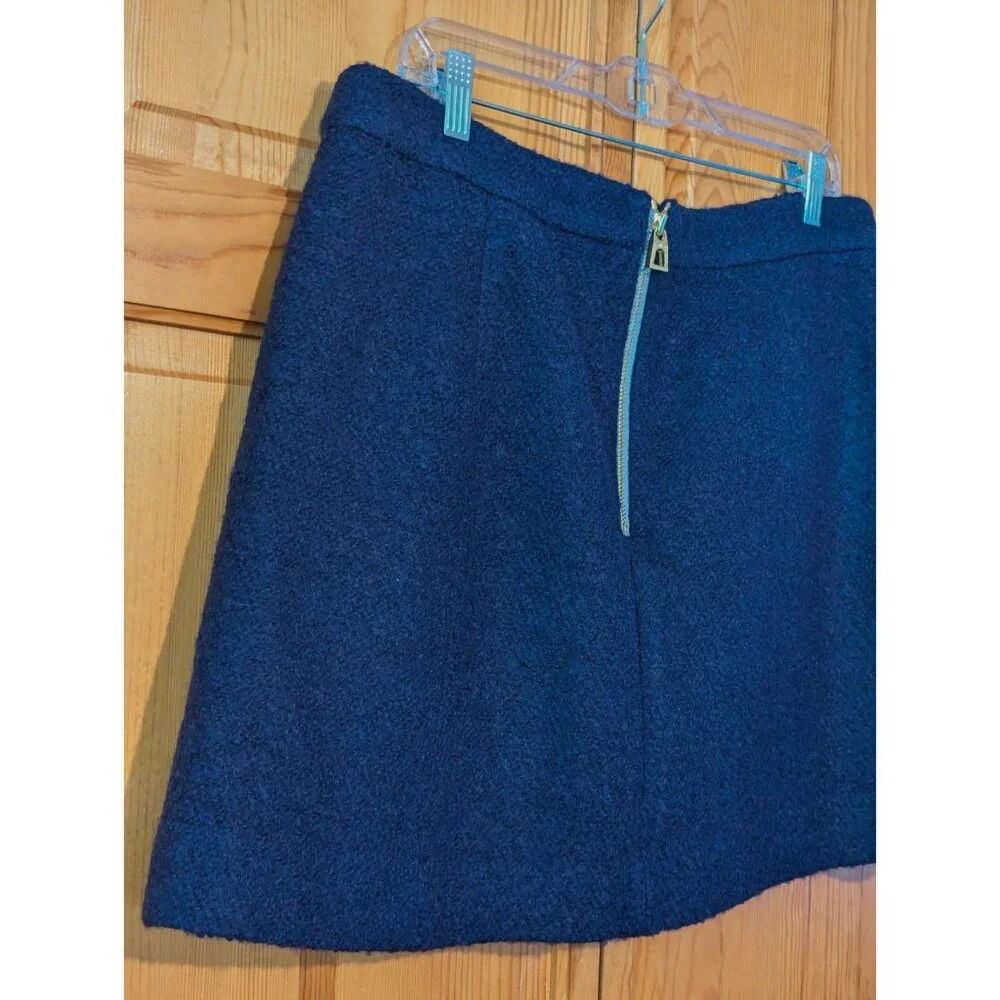 STS Sail To Sable Skirt Size 12 Mini Skirt Navy Blue Academia Preppy - Picture 9 of 9